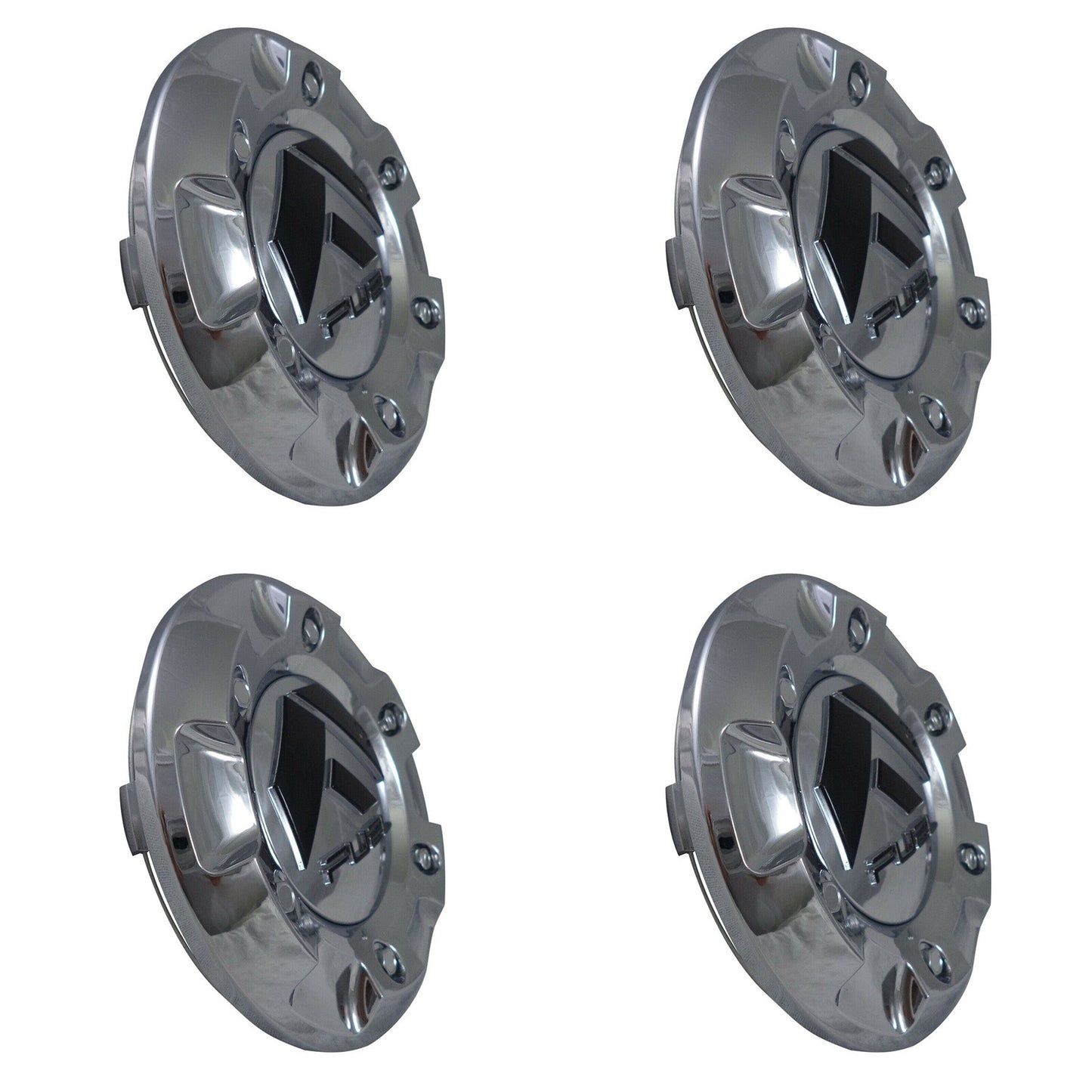 Fuel Offroad Wheels Chrome Custom Wheel Center Cap # 1002-43 NEW (4 CAP)