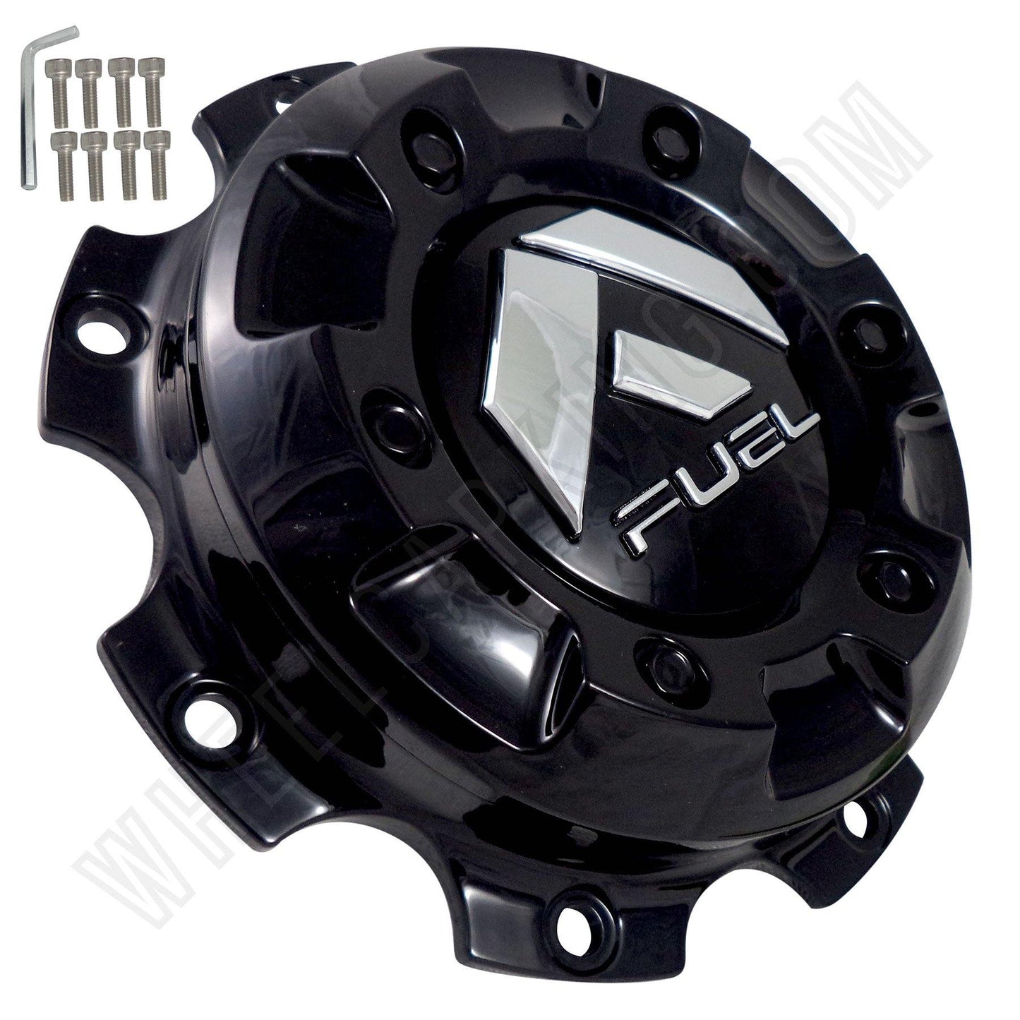Fuel Offroad Wheels Gloss Black Custom Wheel Center Cap Caps # 1003-27GB (4 CAPS) NEW!