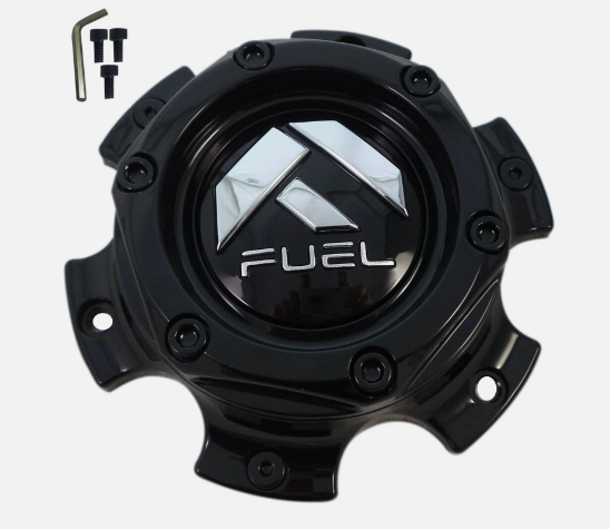 Fuel 1004-37GB / 1004-36 Gloss Black Wheel Center Cap – 1 Pc