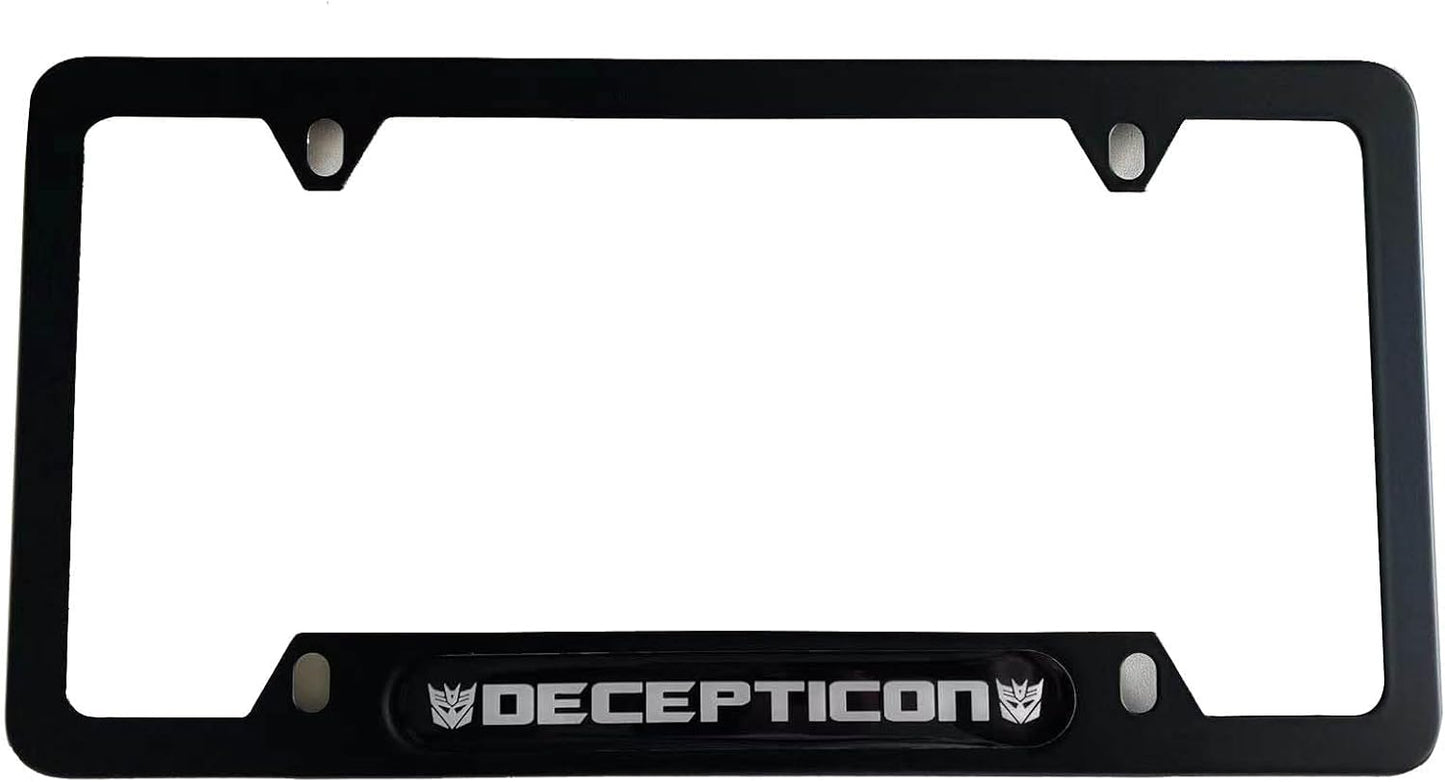 Black License Plate Frame Cover Holder Truck Car Accessories