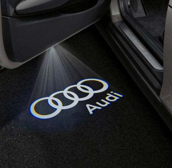 Audi RS6 Premium Door Puddle Lights Multiple Designs 2002 - 2026