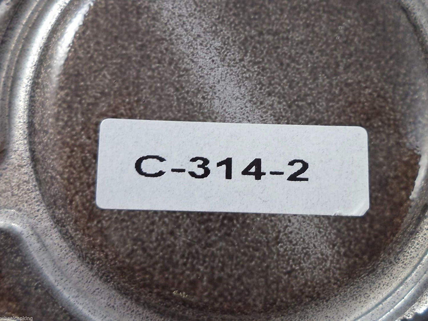 Lexani Wheels Silver / Black Custom Wheel Center Cap # C-314-2 (4 CAPS)