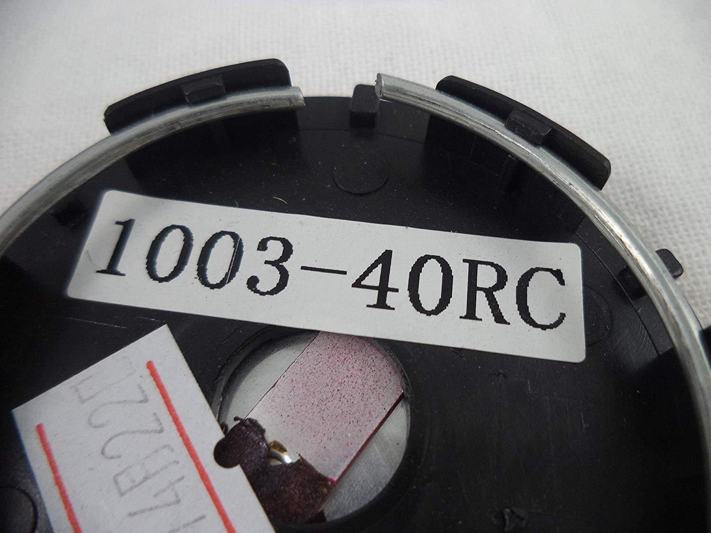 RotiForm Red Custom Wheel Center Caps # 1003-40RC (1 Cap)