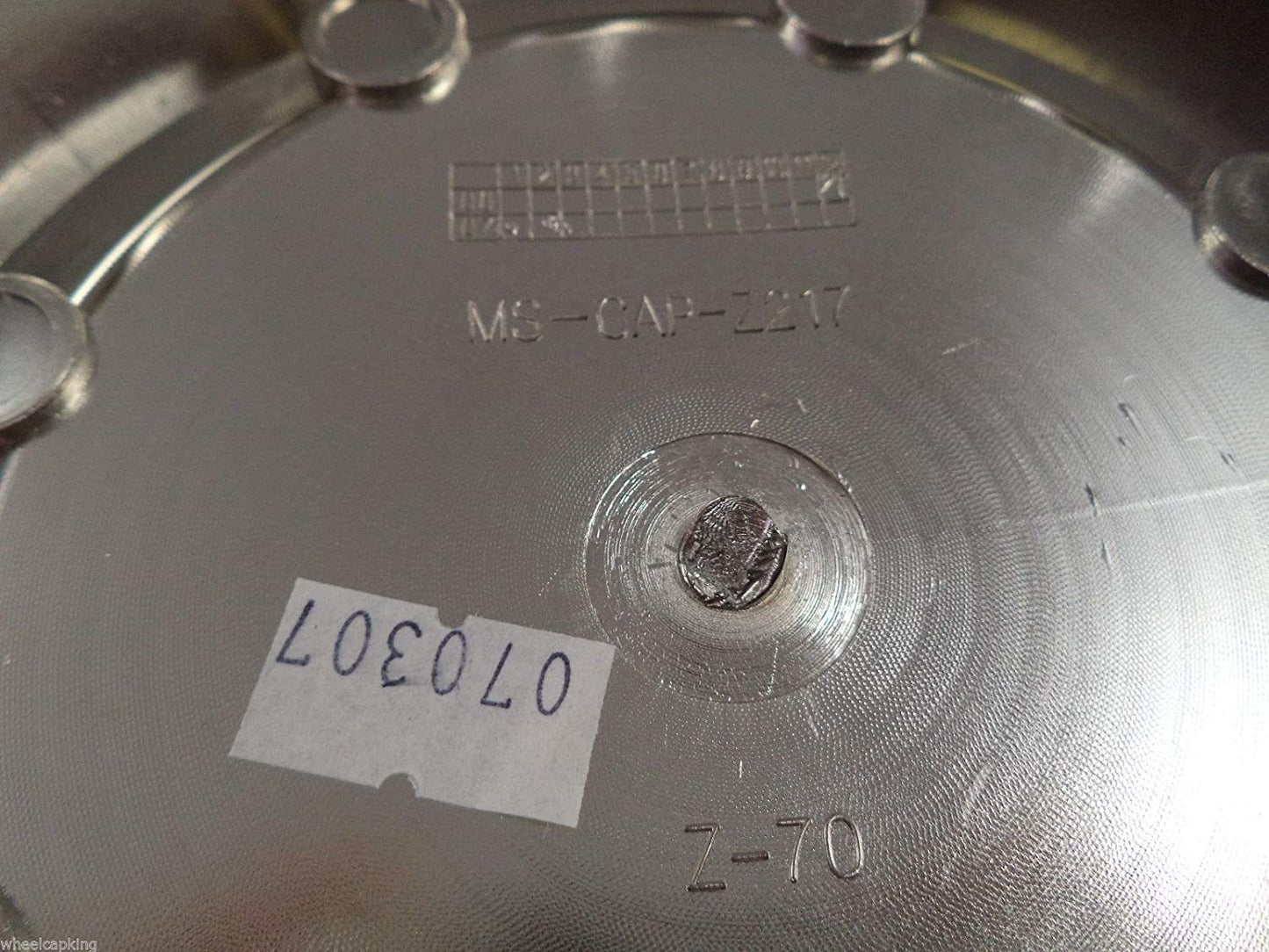 ZINIK MS-CAP-Z217 / Z-70 Chrome Wheel Center Cap (4 CAPS)