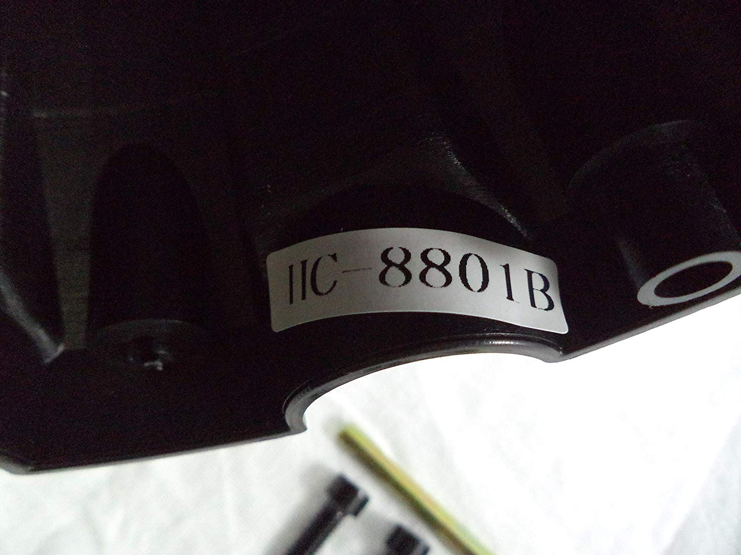 Hostile Wheels Gloss Black Custom Center Cap # HC-8801 / HC-8801B (1 CAP)