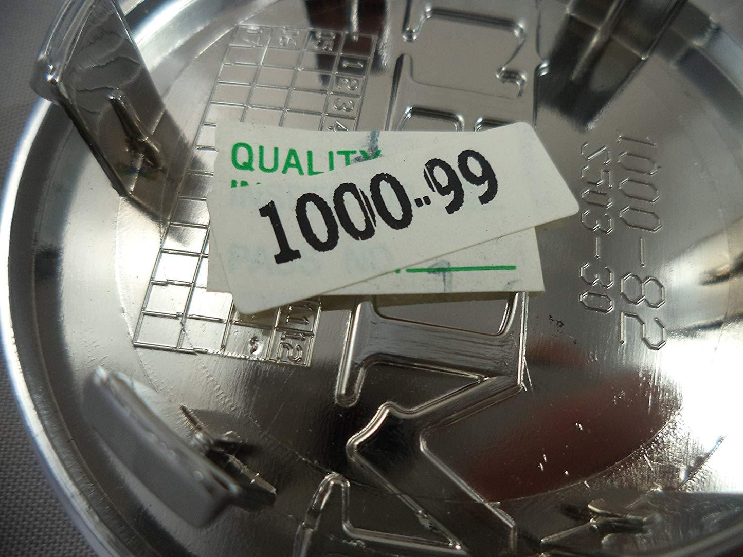 Niche Wheels Chrome Custom Wheel Center Cap # 1000-99 / 1000-82 (4 CAPS)