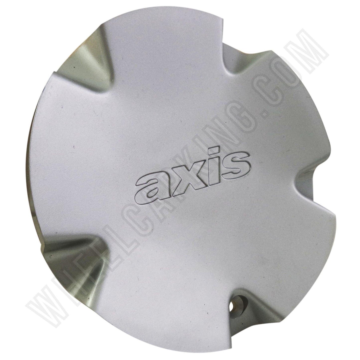 Axis Wheels Silver Custom Wheel Center Caps # DC-0086 (1 CAP)