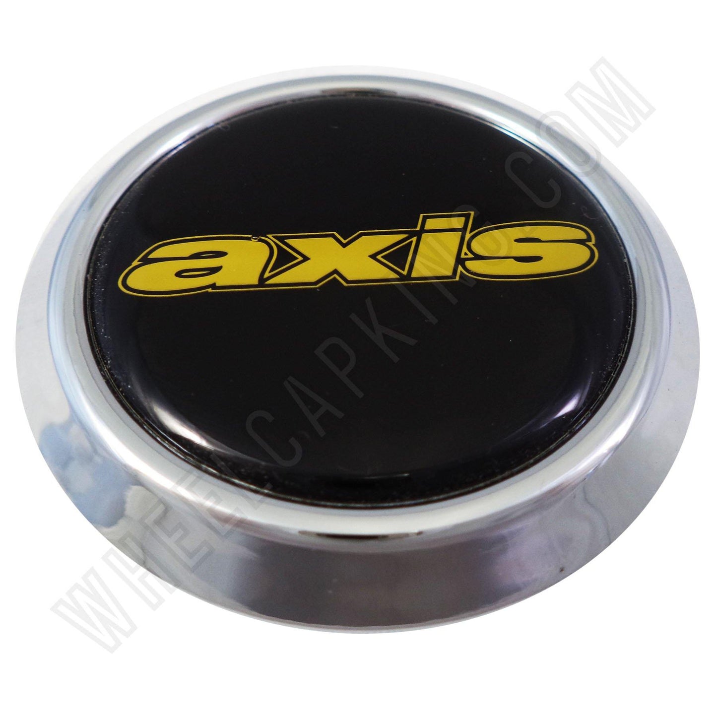 Axis Wheels Black / Yellow HALO Custom Wheel Center Cap (1 CAP)