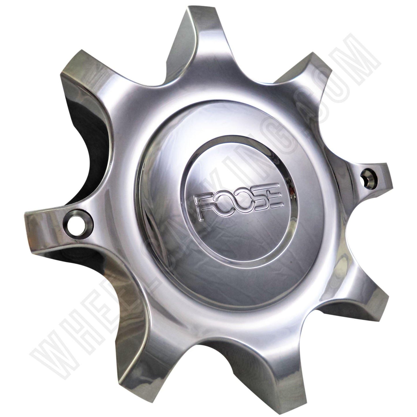 FOOSE Wheels Chrome Custom Wheel Center Caps # 4500-55 (1 CAP)
