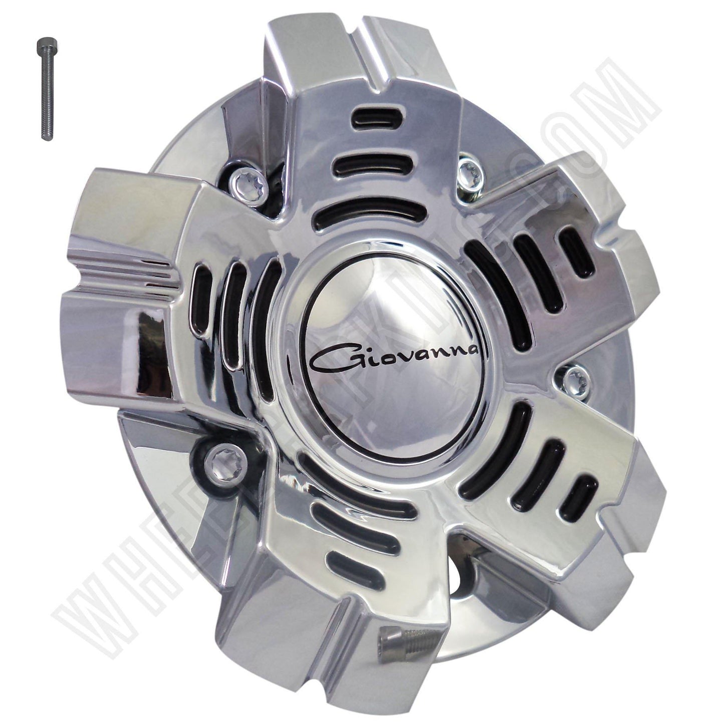 Giovanna CUOMO Wheels Chrome Custom Wheel Center Cap # 898L188-T-CUOMO / 898L188 (`4 CAPS)