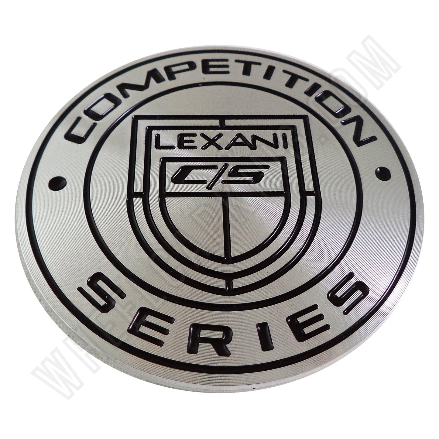 LEXANI Black Series Silver Wheel Center Cap # 022-AL-DOWN PEGASUS GRAVITY WRAITH 24-26" (4 CAPS)