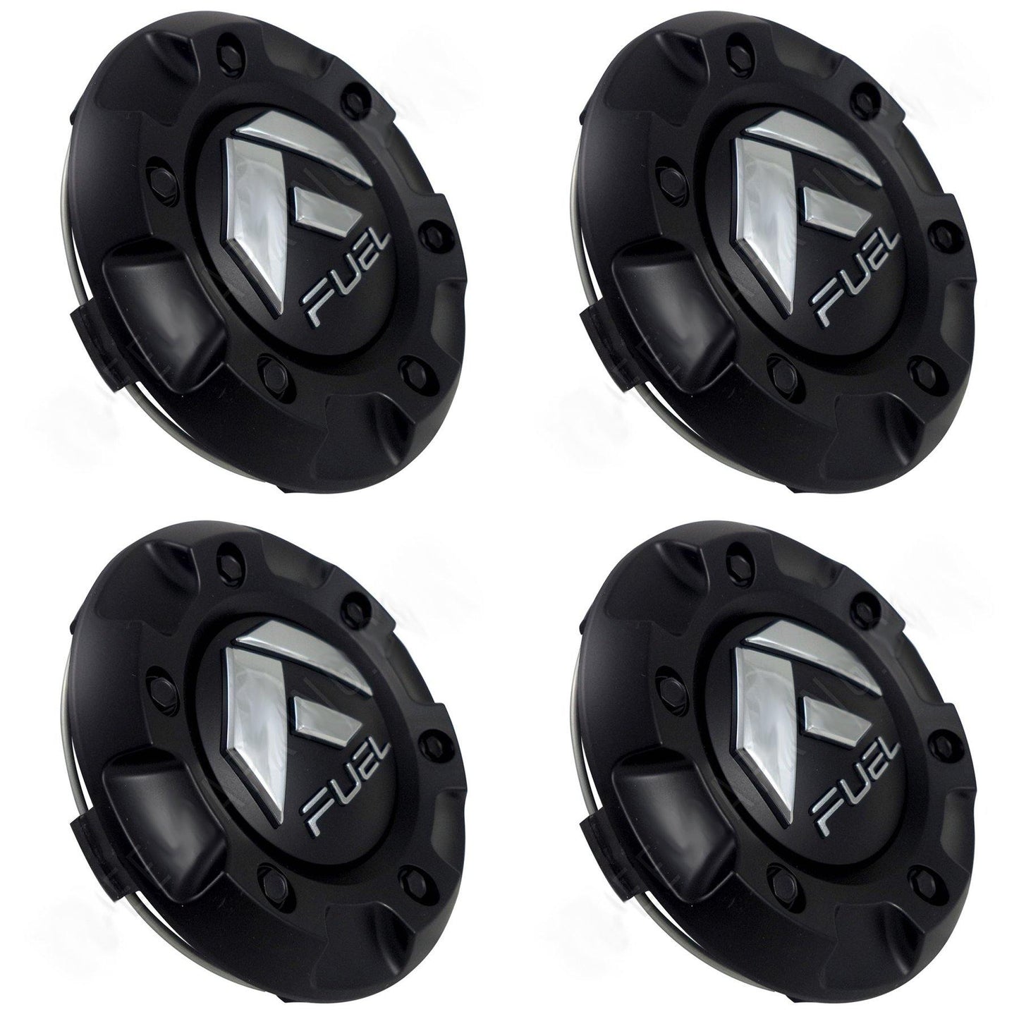 Fuel Offroad Wheels Flat Black Custom Wheel Center Cap Caps # M-447 (4 CAPS)