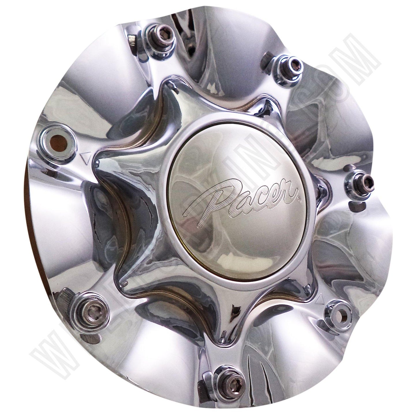 Pacer Wheels Chrome Custom Wheel Center Caps # 1260-0 / 1269-4 (SET OF 4)