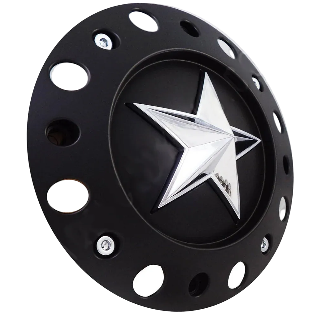 KMC XD775 Rockstar 1000775B matte black cap
