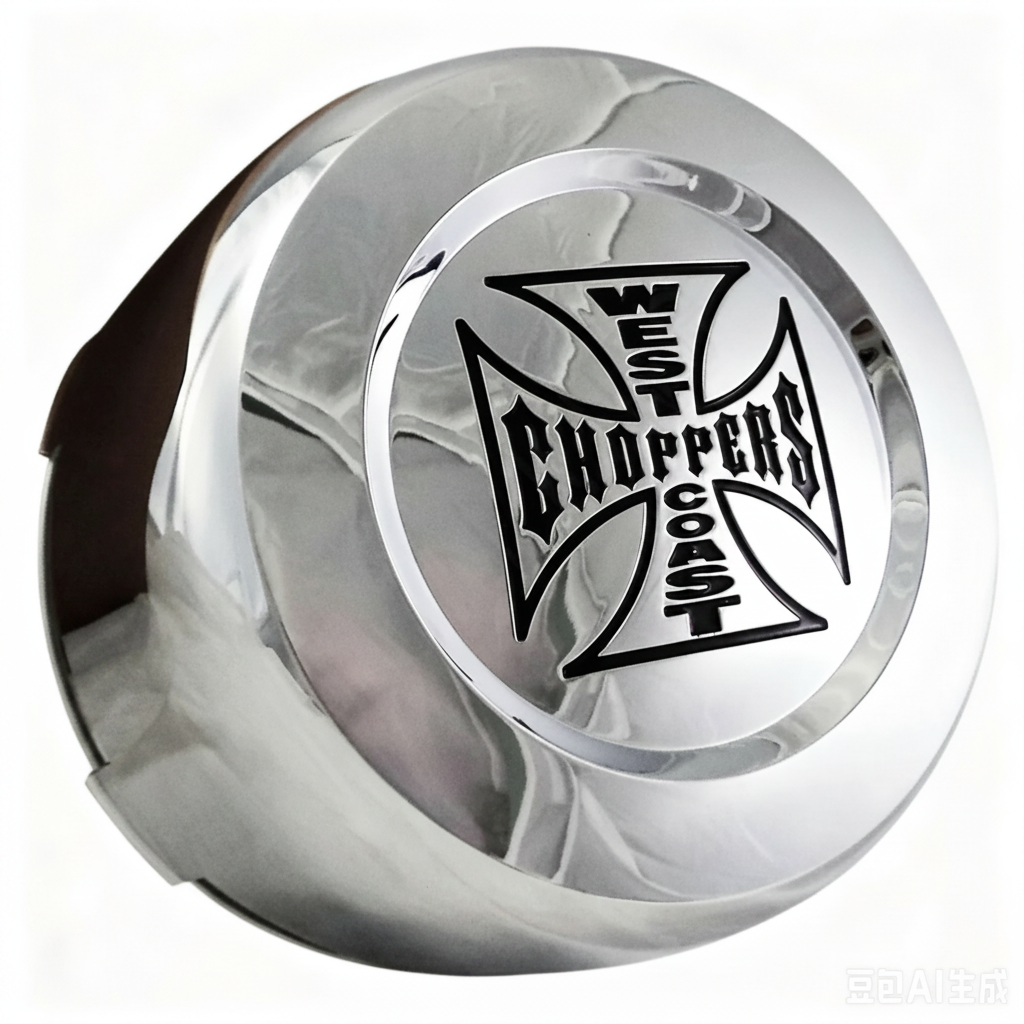 Jesse James 1001-45 chrome wheel center cap