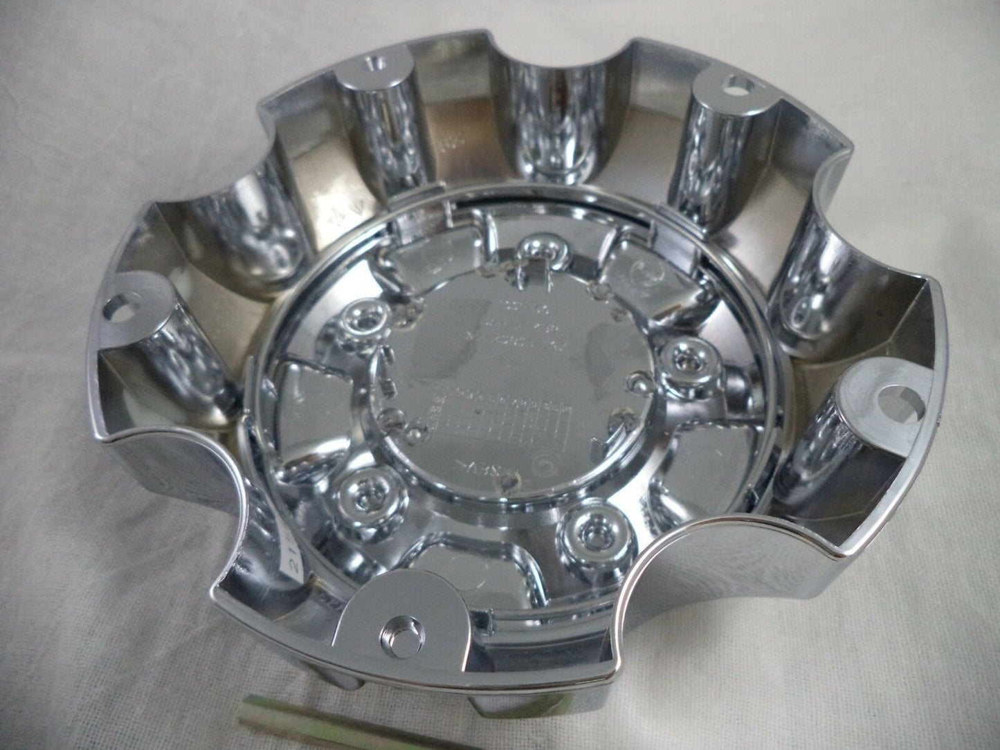 Fuel Offroad Wheels Chrome Custom Wheel Center Cap # 1001-56 / M-452 (4 CAPS)