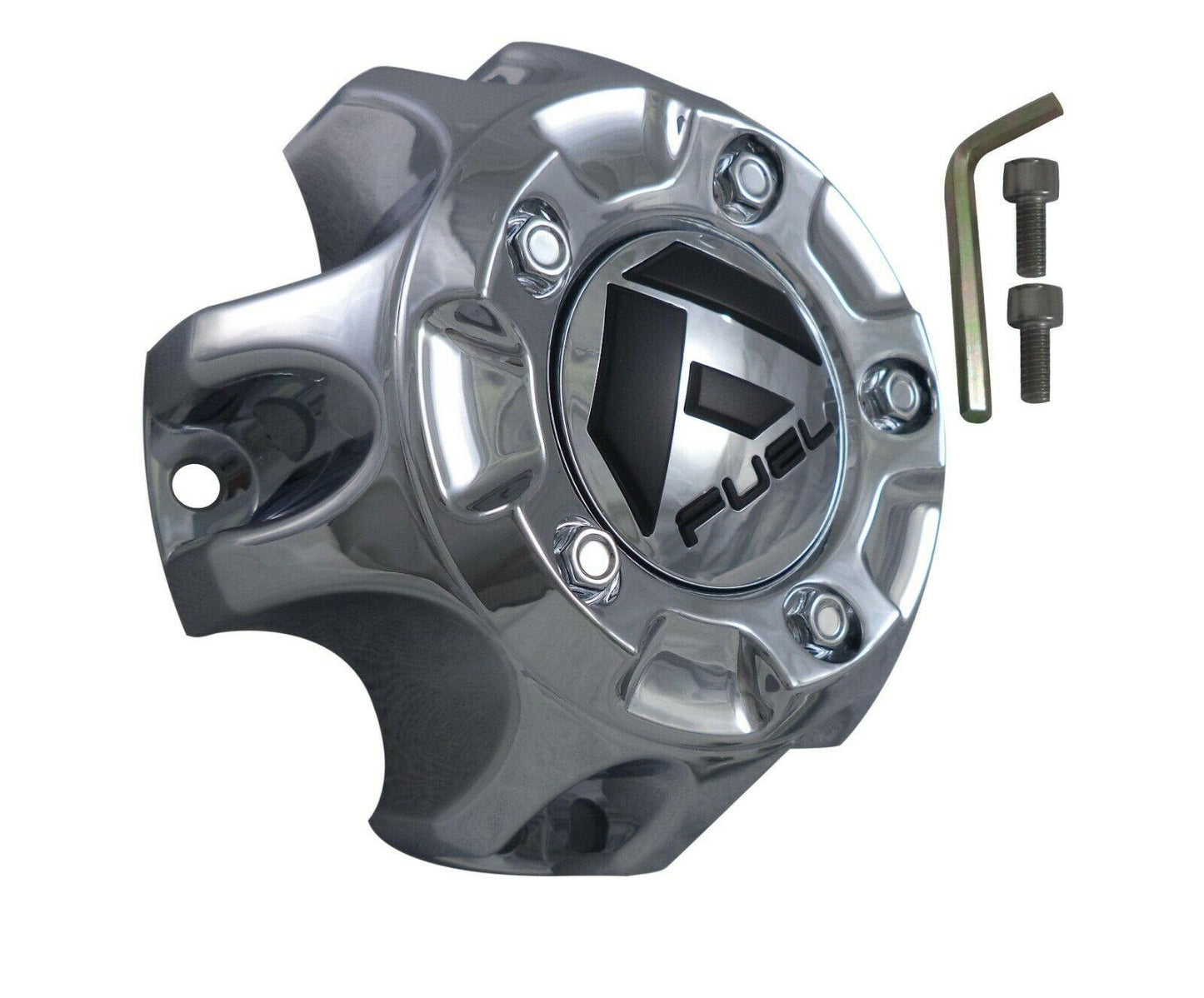Fuel Offroad Wheels Chrome Custom Wheel Center Cap # 1001-57 / M-454 (4 CAPS)