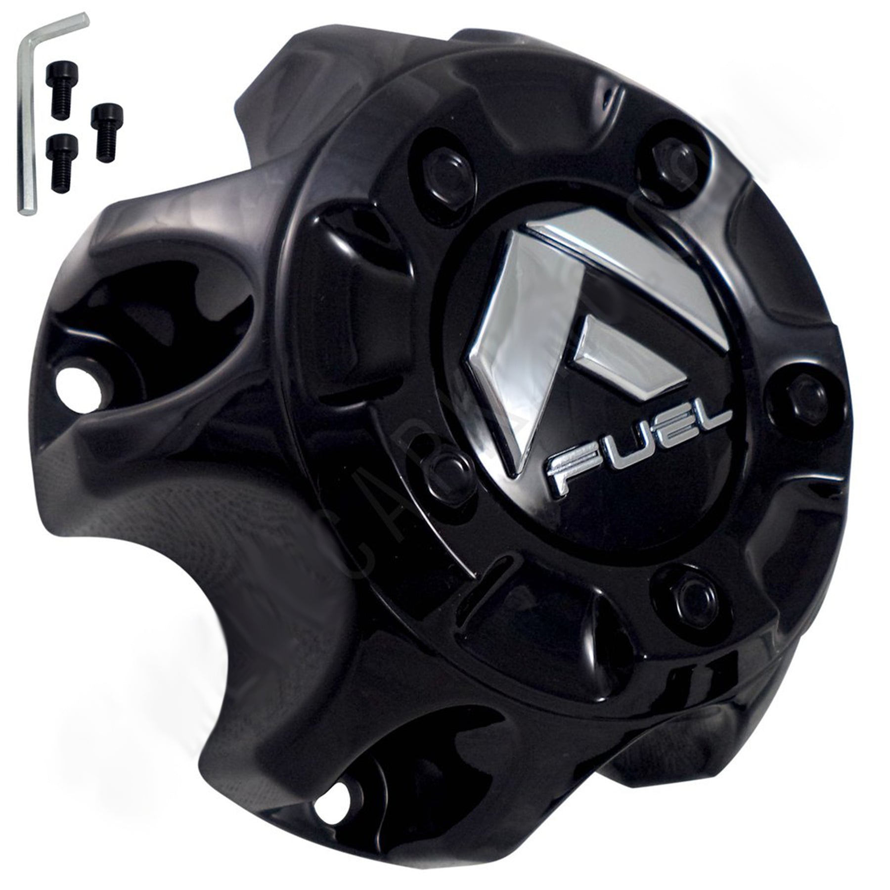 Fuel Offroad Wheels Gloss Black Custom Wheel Center Cap # 1001-57GB / M-454 (1 CAP)