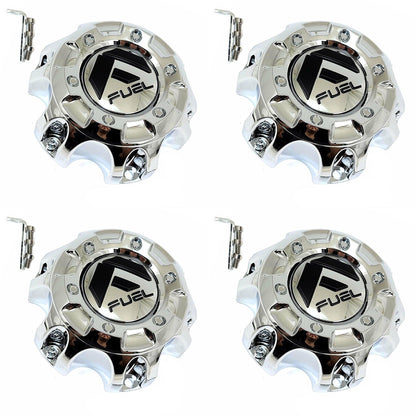 Fuel Offroad Wheels Flat Black Custom Wheel Center Caps # 1001-58 (4 CAPS)