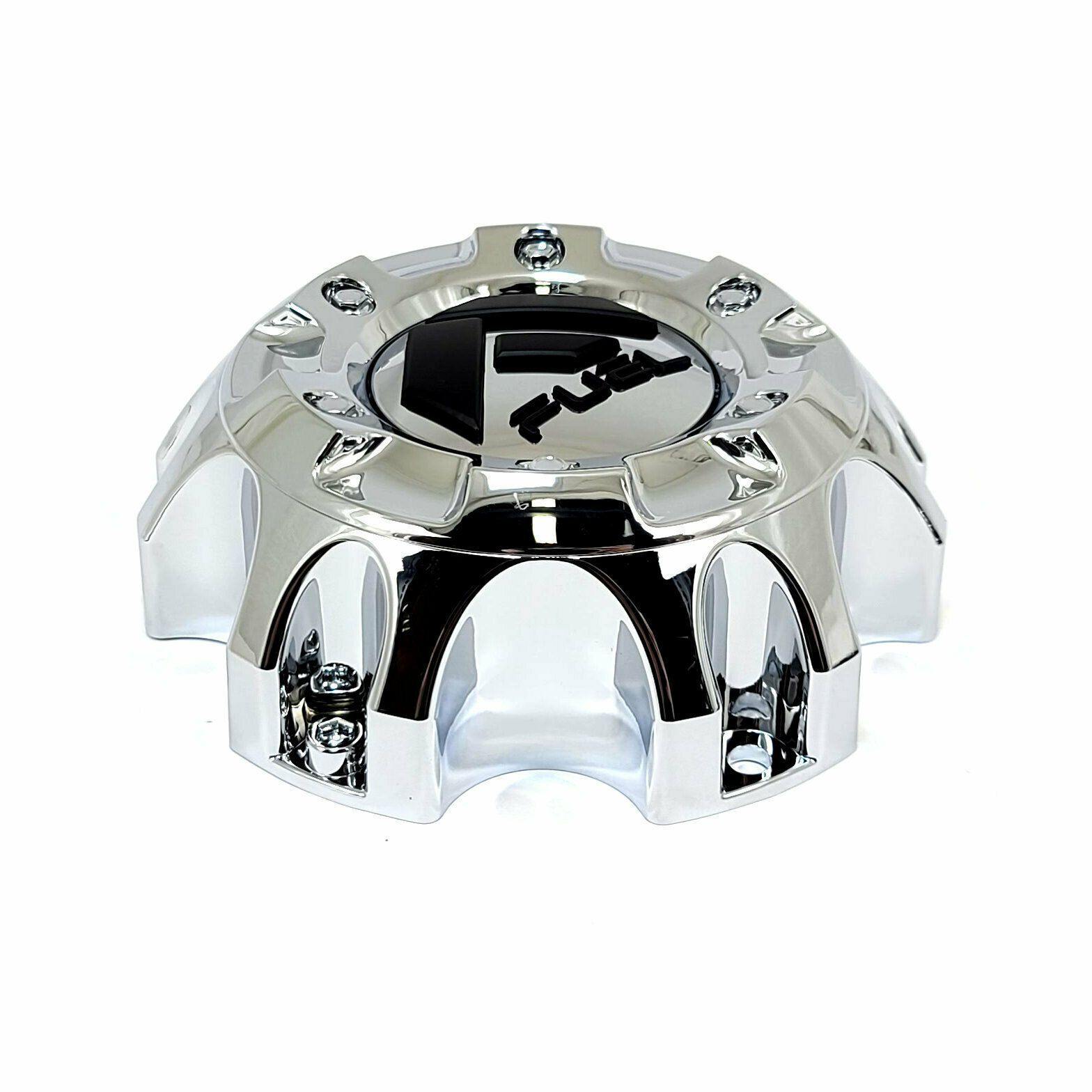 Fuel Offroad Wheels Flat Black Custom Wheel Center Caps # 1001-58 (4 CAPS)