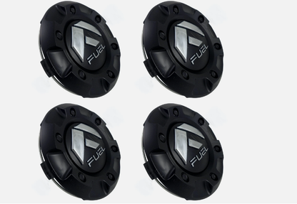 Fuel Wheels Flat Black Wheel Center Cap (4 CAPS) # CAP M-447 / 1001-58 TOP ONLYOpens in a new window or tab Brand New