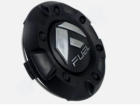 Fuel Wheels Flat Black Custom Wheel Center Caps ONE 1 # CAP M-447 / 1001-58 1Pc