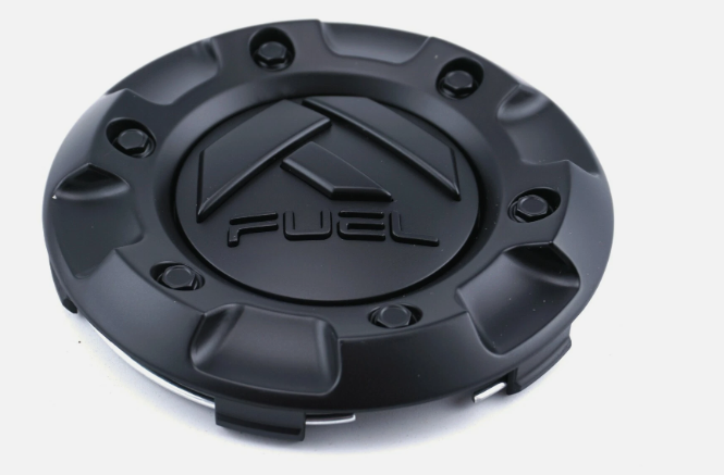 NEW Fuel Off-Road Matte Black Wheel Center Cap 4.25" Top Insert 1001-58 6 Lug 1Pc
