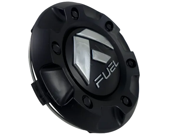 Fuel M-447 1001-58 flat black wheel center cap