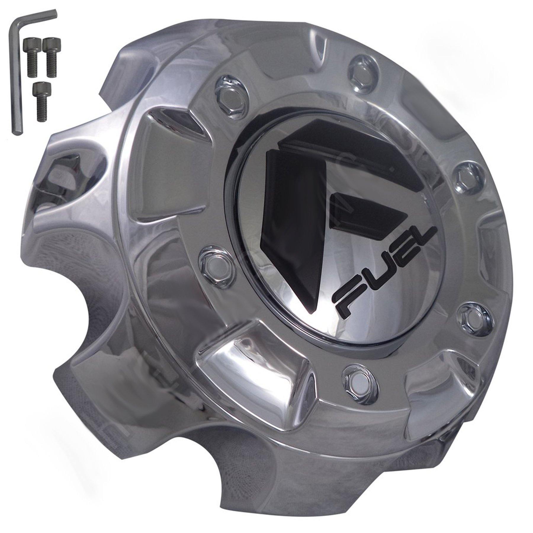 Fuel Offroad Wheels Chrome Custom Wheel Center Cap # 1001-56 / M-452 (4 CAPS)