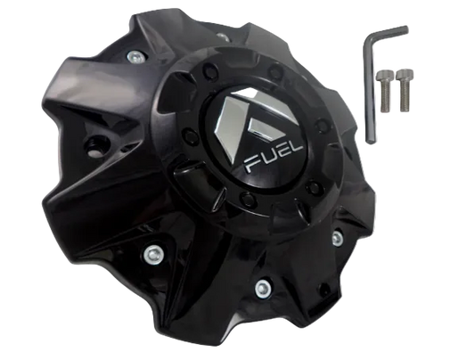 Fuel 1001-79GB M-447 gloss black wheel center cap