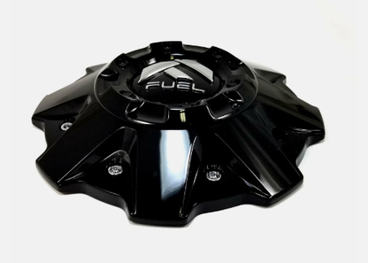 Fuel Wheels Gloss Black Custom Wheel Center Cap # 1001-79GB / M-447 (4Pcs)