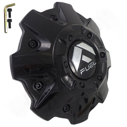 Fuel Offroad Wheels Gloss Black Custom Center Cap Caps # 1001-81GBR (4 CAP) NEW!