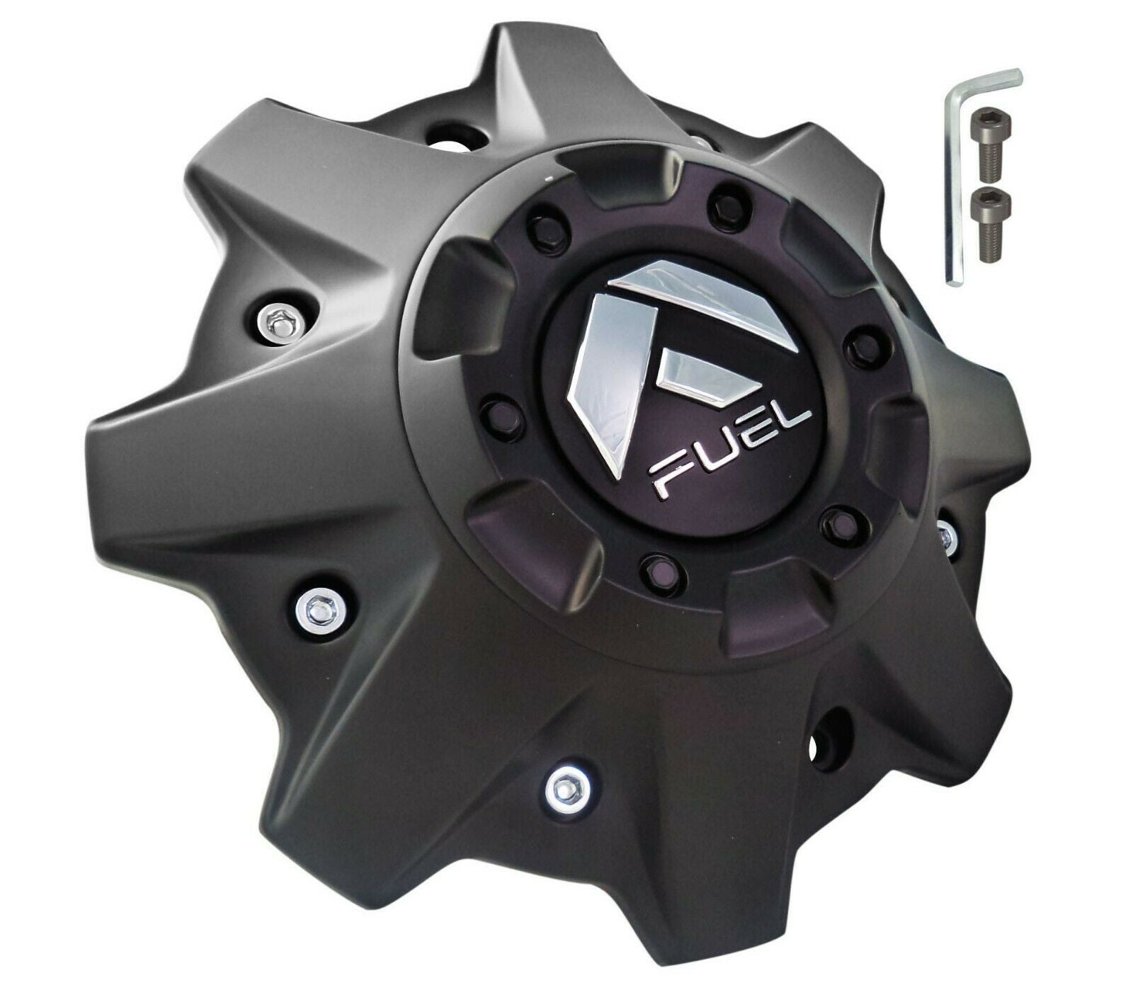 Fuel Offroad Wheels Flat Black Custom Center Cap Caps # 1001-83B (1 CAP) NEW