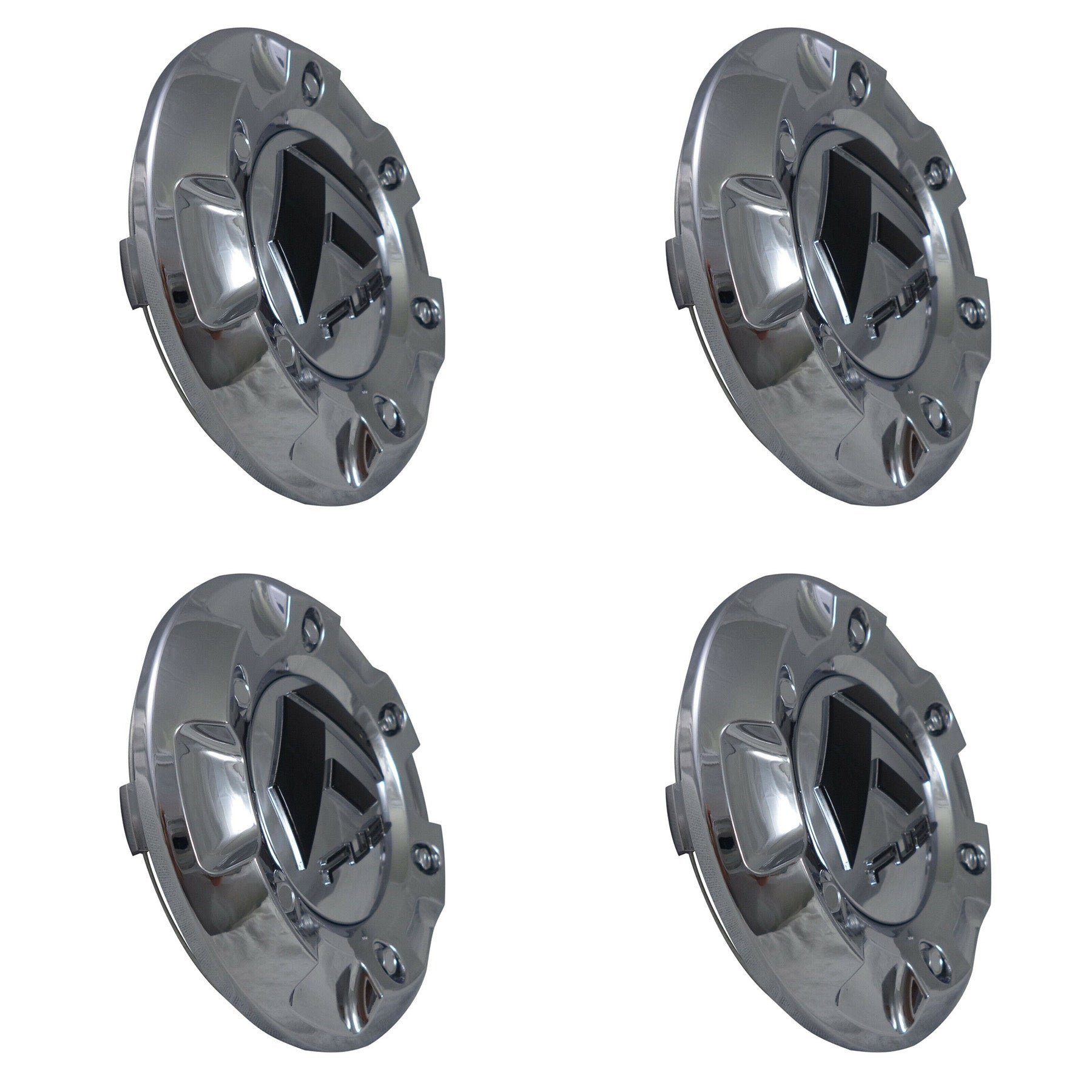 Fuel Offroad Wheels Chrome Custom Wheel Center Cap # 1002-43 NEW (4 CAP)