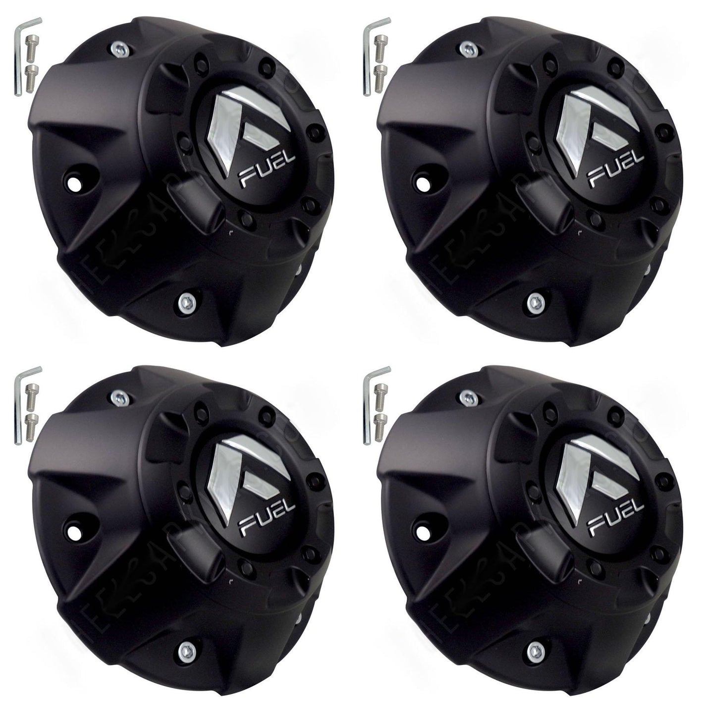 Fuel Offroad Wheel Flat Black Custom Wheel Center Cap # 1002-50B (4 CAPS) NEW!