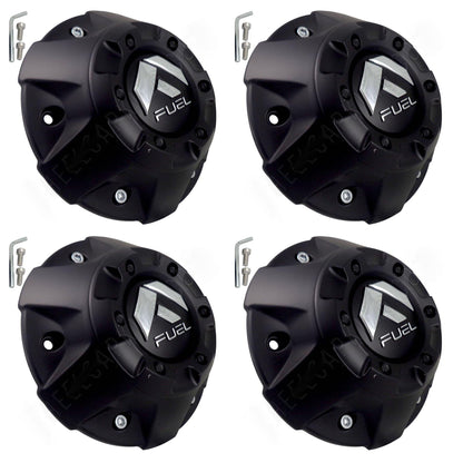 Fuel Offroad Wheel Flat Black Custom Wheel Center Cap # 1002-50B (4 CAPS) NEW!