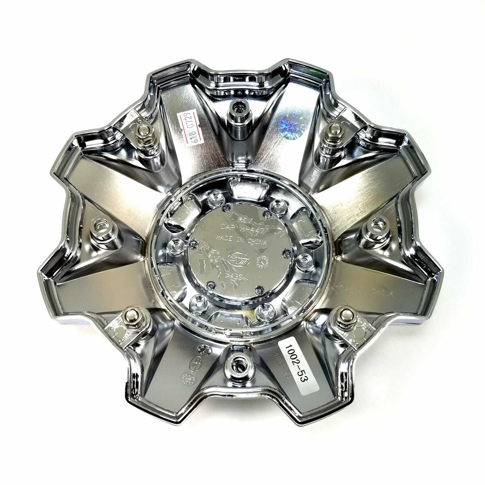Fuel Offroad Wheels 8 Lug Chrome Custom Wheel Center Cap # M-447 / 1002-53 (1 CAP) NEW!