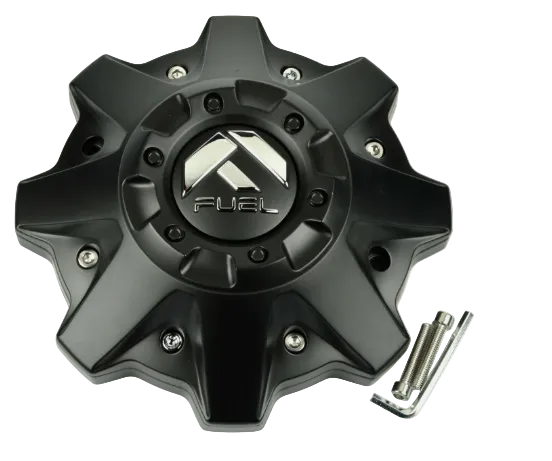 Fuel 1002-53MB CAPM-447 matte black 8-lug wheel center cap