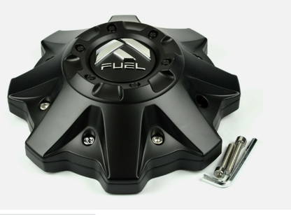 Fuel Off-Road Wheel Center Caps Set Of 4 Matte Black 1002-53-B M-477
