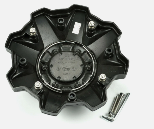 Fuel Off-Road Wheel Center Caps Set Of 4 Matte Black 1002-53-B M-477