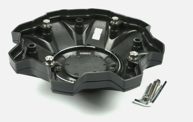 Fuel Off-Road Wheel Center Caps Set Of 4 Matte Black 1002-53-B M-477