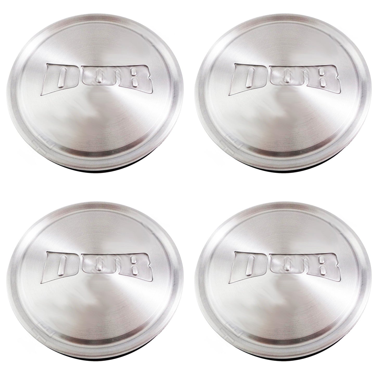 DUB Wheels Chrome Custom Wheel Center Caps # 1003-05-04M (4 CAPS)