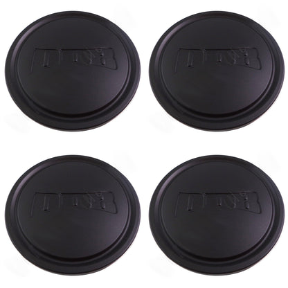 DUB Wheels Flat Black Custom Wheel Center Caps # 1003-05-04MB (4 CAPS)