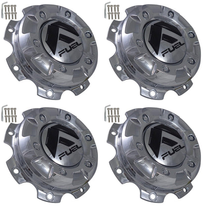 Fuel Offroad Wheels Chrome Custom Wheel Center Cap Caps # 1003-27 (4 CAPS) NEW