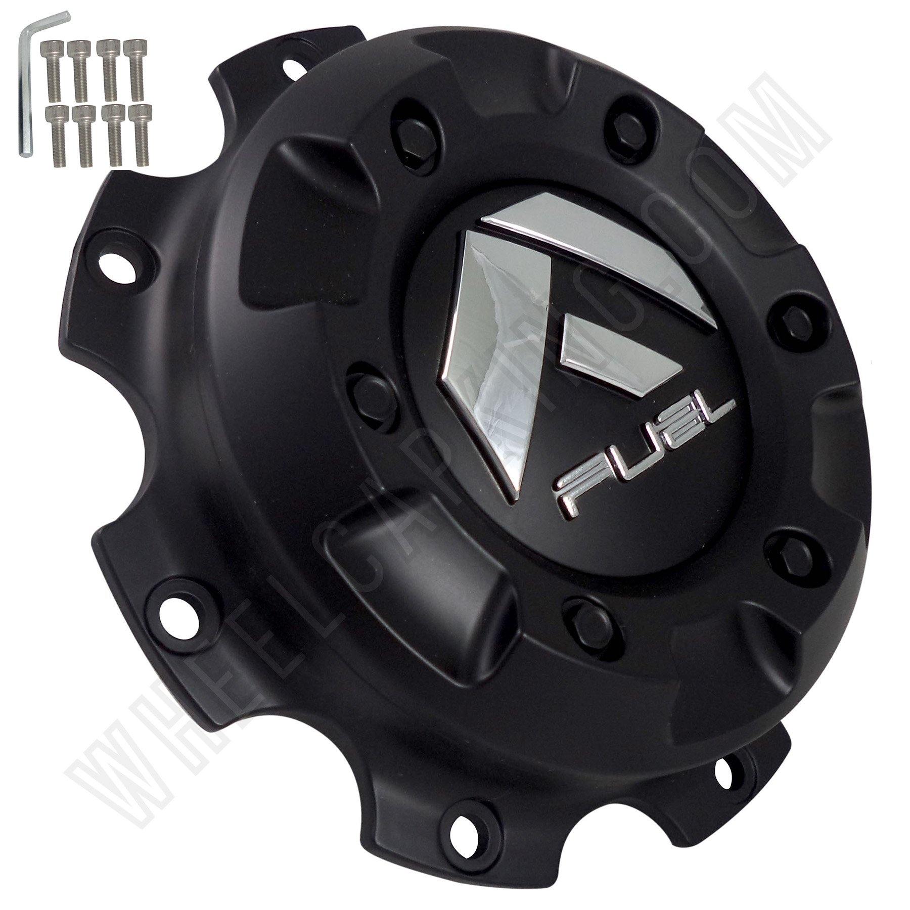 Fuel Offroad Wheels Flat Black Custom Wheel Center Cap Caps # 1003-27MB (1 CAP) NEW!