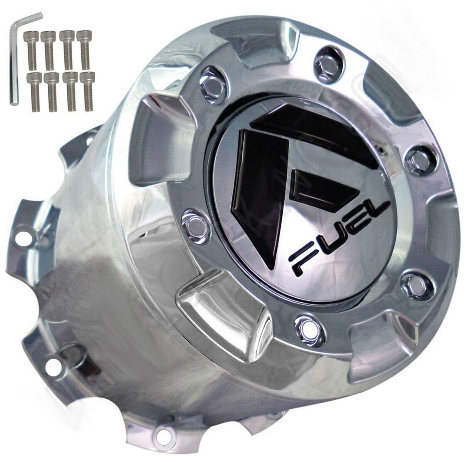 FUEL Offroad Wheels Chrome Custom Wheel Center Cap Caps # 1003-28 (4 CAPS) NEW