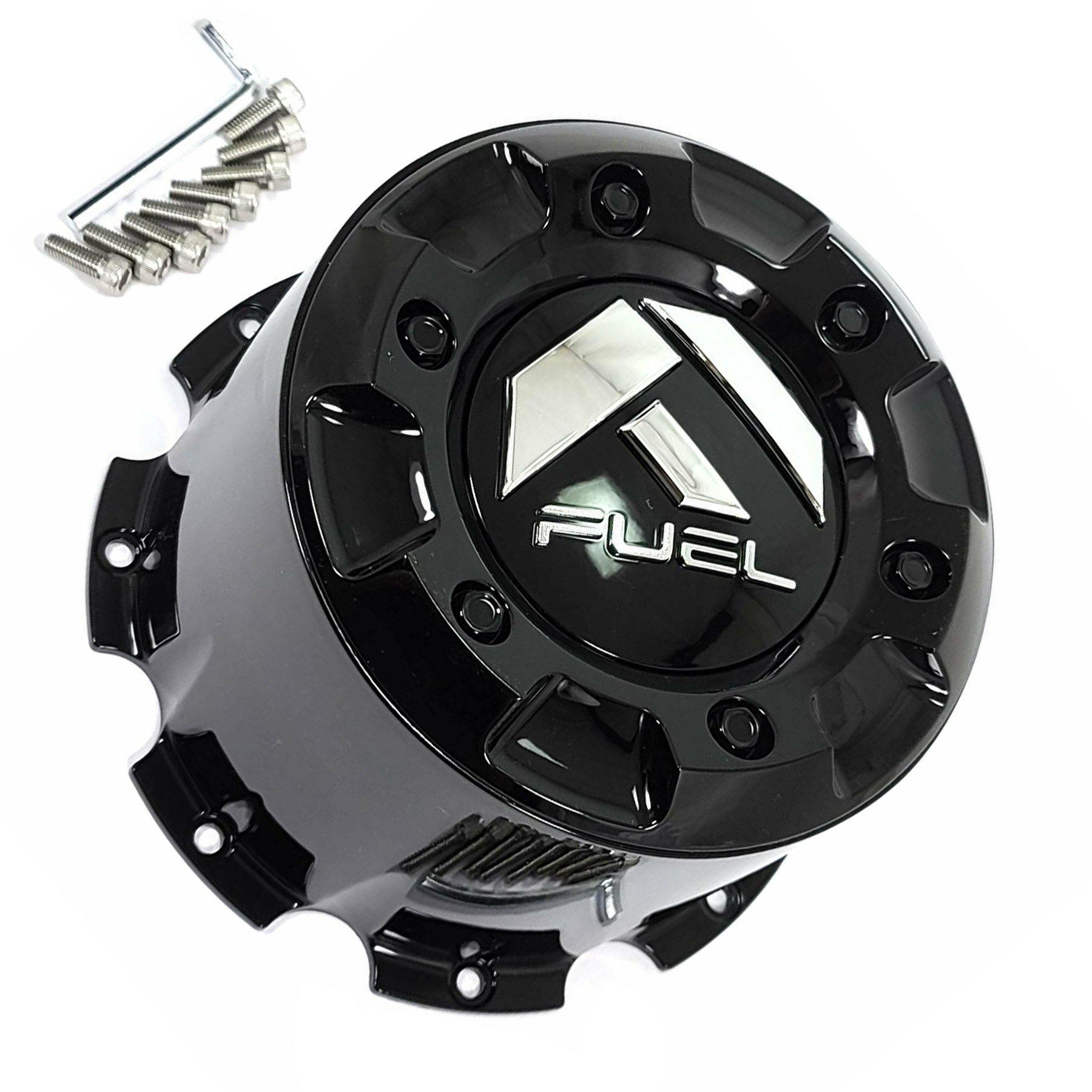 Fuel Offroad Wheel Gloss Black Custom Wheel Center Cap # 1003-38GB (4 CAPS) NEW