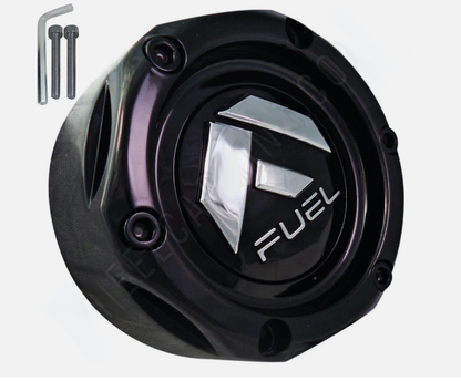 Fuel Wheels Gloss Black Custom Wheel Center Cap # 1003-42GB (1 CAP)