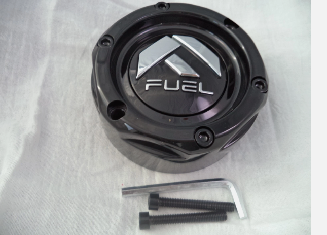 Fuel Wheels Gloss Black Custom Wheel Center Cap # 1003-42GB (1 CAP)