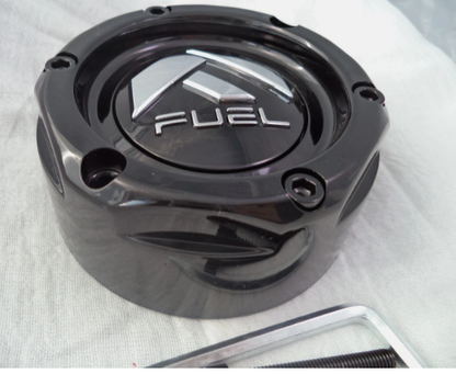 Fuel Wheels Gloss Black Custom Wheel Center Cap # 1003-42GB (1 CAP)